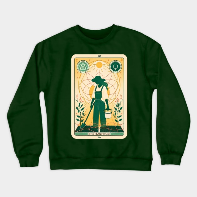 The Plant Mom Crewneck Sweatshirt by L.C. Tarot